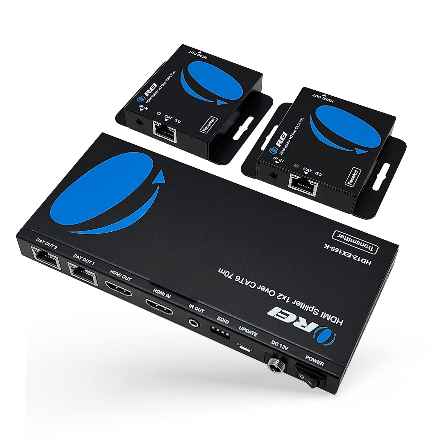 Amazon.com: OREI 4K 1x2 HDMI Over ethernet Extender Splitter Over